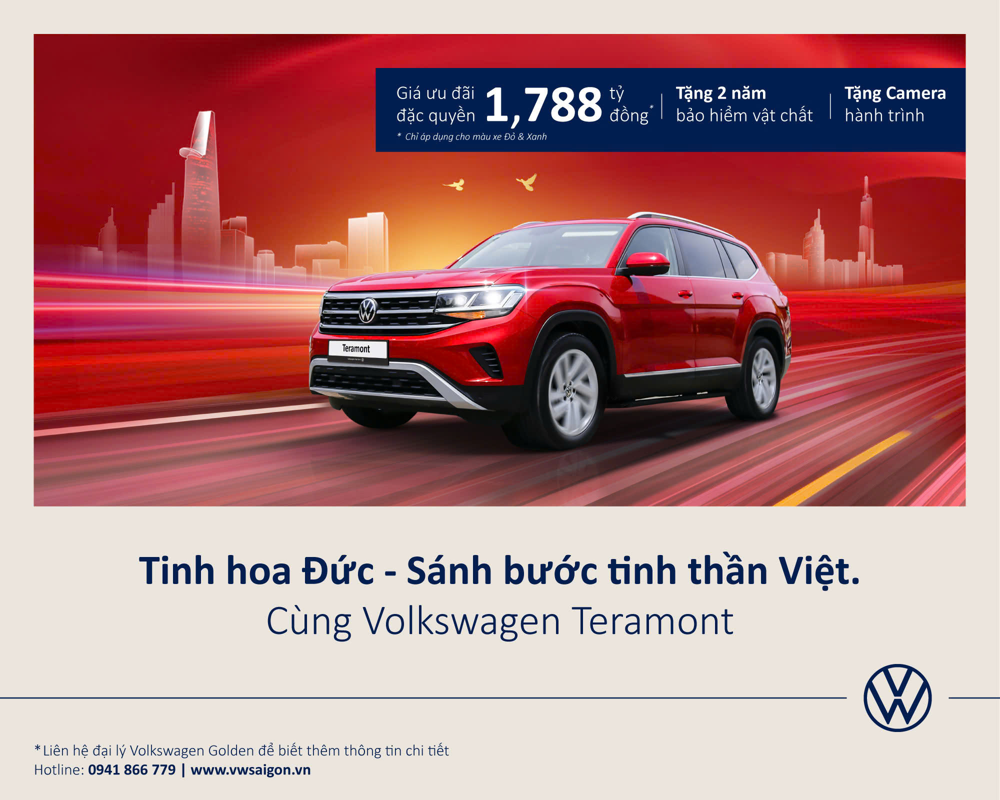 Volkswagen Teramont – SUV 7 chỗ đỉnh cao, chinh phục mọi hành trình
